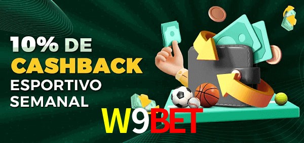 10% de bônus de cashback na W9Bet